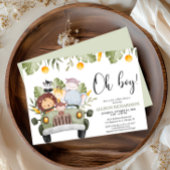 Oh Boy Safari jungle dieren jongens baby shower Kaart