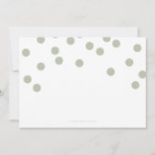 Oh Boy Safari Oerwoud Zoo Animals Boy Baby shower  Kaart (Achterkant)