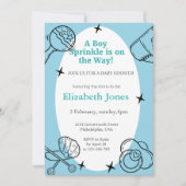 Oh Boy Sprinkle Het is een Boy Baby shower Kaart (Voorkant)