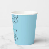 Oh Boy Sprinkle Het is een Boy Baby shower Papieren Bekers (Links)