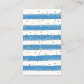 Oh Boy Theme Baby shower Luier Raffle Ticket Informatiekaartje (Achterkant)