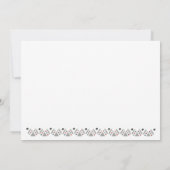 Oh Boy Tribal Baby shower Dank je Bedankkaart (Achterkant)