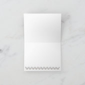 Oh Boy Tribal Baby shower Dank je Bedankkaart (Binnen)