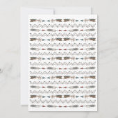 Oh Boy Tribal Baby shower nodiging Kaart (Achterkant)