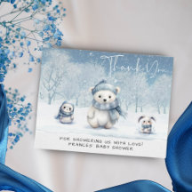 Oh Boy Winter | Baby shower van Woodland