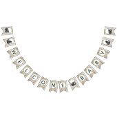 Oh Boy Woodland Bear Adventure Welcome Baby Banner (Alle)