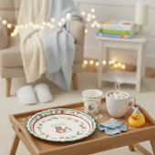 Oh Boy Woodland Winter Baby Shower Invitation Pape Papieren Bordje