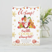 Oh breek ons kleine koekje Birthday Kaart (Staand voorkant)