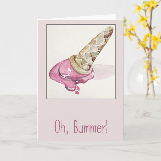 Oh, Bummer! Kaart (Gele Bloem)