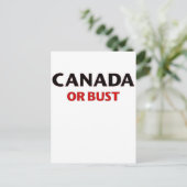 Oh Canada Briefkaart (Staand voorkant)