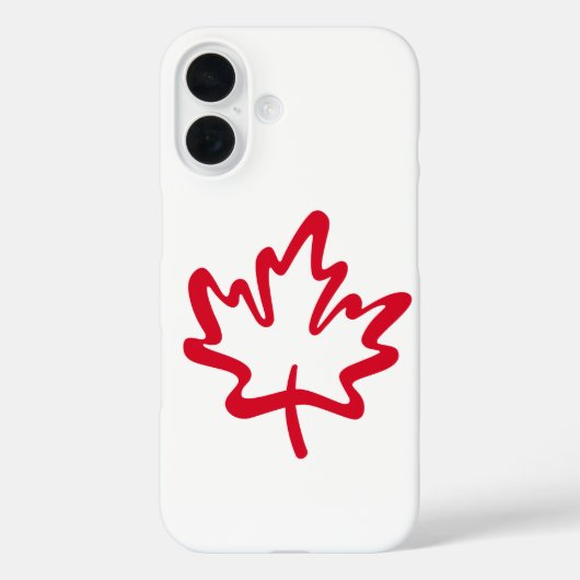 Oh Canada! Dag Grote Rode Canadese Esblad Case-Mate iPhone Case (Achterkant)