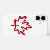 Oh Canada! Dag Grote Rode Canadese Esblad Case-Mate iPhone Case (Achterkant (horizontaal))
