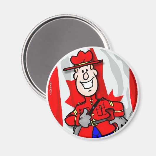 Oh Canada EH! Magneet (Voorkant / Achterkant)