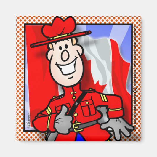 Oh Canada EH! Magneet (Voorkant)