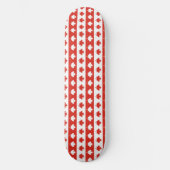 Oh Canada | Elegant rood esdoornblad Persoonlijk Skateboard (Voorkant)