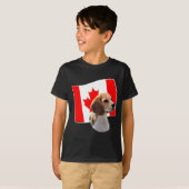 Oh Canada... en Beagles. T-shirt (Voorkant volledig)