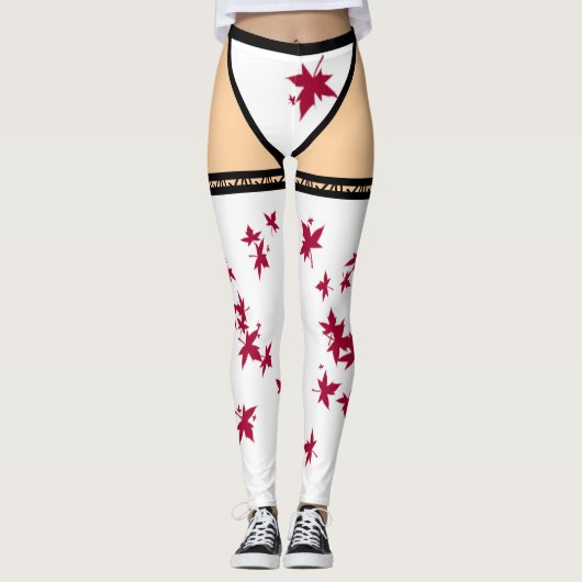 Oh Canada Illusion Leggings (Voorkant)
