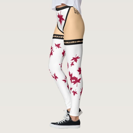 Oh Canada Illusion Leggings (Links)