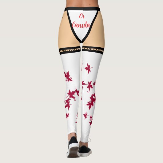 Oh Canada Illusion Leggings (Achterkant)