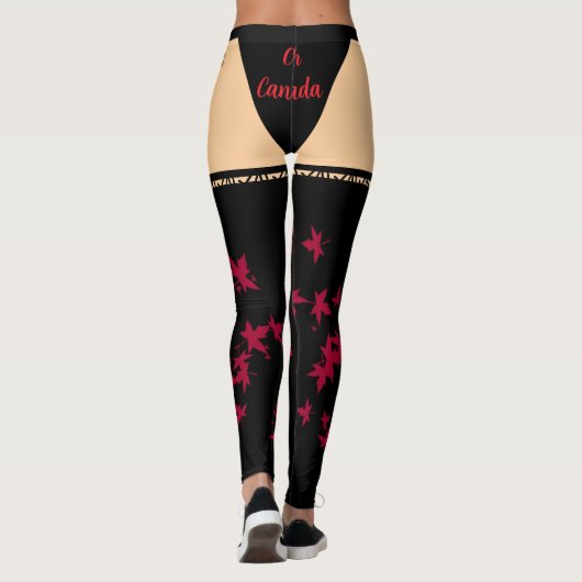 Oh Canada Illusion Leggings (Achterkant)