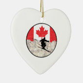 Oh Canada Keramisch Ornament (Rechts)