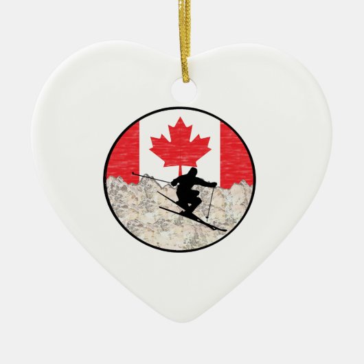 Oh Canada Keramisch Ornament (Voorkant)