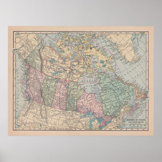 Oh Canada Map Poster (Voorkant)