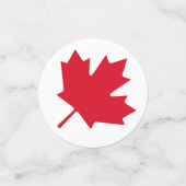 Oh Canada! Maple Leaf Trots en gratis Confetti (Kleine voorkant)