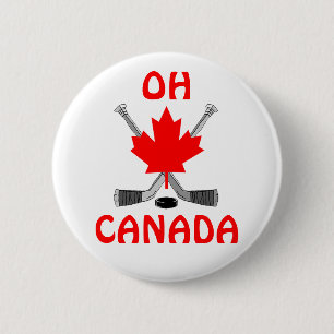 Oh Canada Ronde Button 5,7 Cm