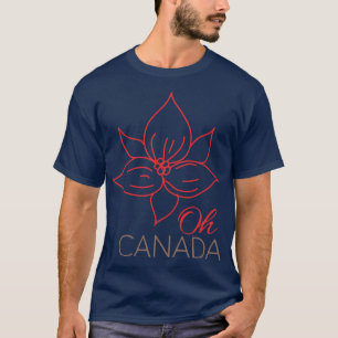 Oh Canada Trillium T-shirt