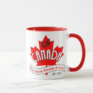 Oh Canada! True North Strong en Free Mok