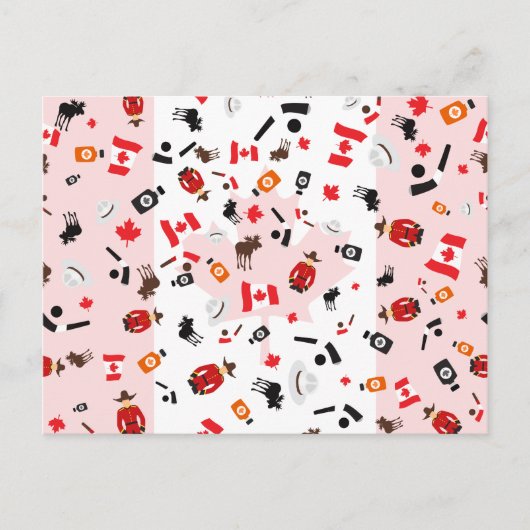 Oh Canada - wat Canada beroemd is om Briefkaart (Voorkant)