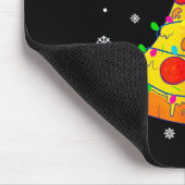 Oh Cheesy Tree Xmas Food Present Christmas Zza Tre Muismat (Hoek)