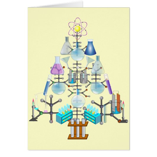 Oh Chemie, Oh Chemist Tree Kerstmis (Voorkant)