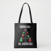 Oh Chemist Tree Chemistree Pun Science Tote Bag (Voorkant)