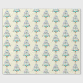 Oh, Chemist Tree Christmas Cadeaupapier (Vlak)