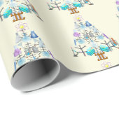 Oh, Chemist Tree Christmas Cadeaupapier (Rol Hoek)