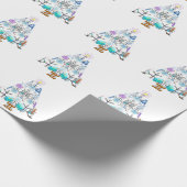 Oh Chemist Tree, Oh kerstboom Cadeaupapier (Hoek)