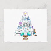 Oh Chemist Tree, Oh kerstboom Feestdagenkaart (Voorkant)