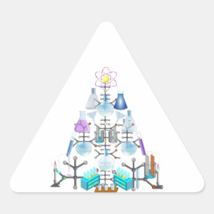 Oh Chemist Tree, Oh kerstboom Sticker