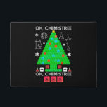 Oh Chemistree Chemist Tree Funny Science Kerstmis Deurmat<br><div class="desc">Oh Chemistree Chemist Tree Funny Science Kerstmis</div>