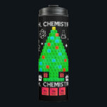 Oh Chemistree Chemist Tree Funny Science Kerstmis Thermosbeker<br><div class="desc">Oh Chemistree Chemist Tree Funny Science Kerstmis</div>