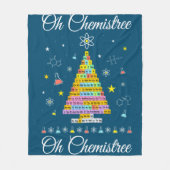 Oh Chemistree Colorful Periodic Table Elements Che Fleece Deken (Voorkant)