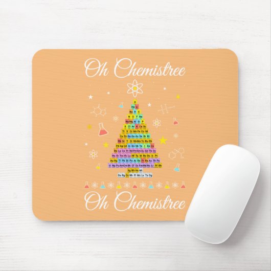 Oh Chemistree Colorful Periodic Table Elements Che Muismat (Met muis)