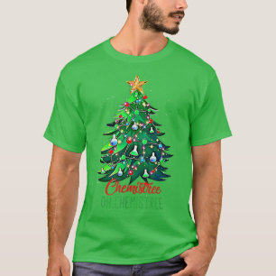 Oh Chemistree Funny kerstboom Chemistry Chemi T-shirt