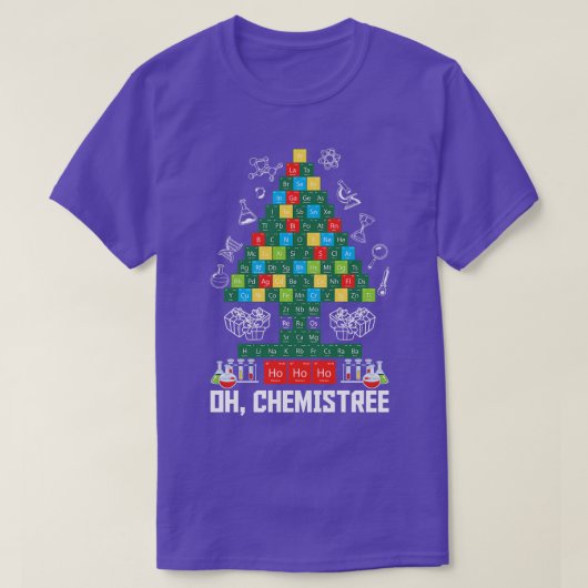 Oh Chemistree Grappige Chemie T-shirt (Design voorkant)