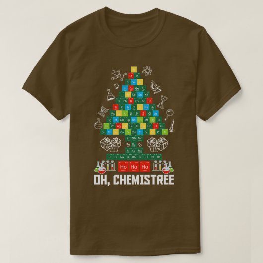 Oh Chemistree Grappige Chemie T-shirt (Design voorkant)