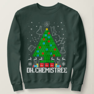 Oh Chemistree kerstchemie wetenschap Periodic Trui