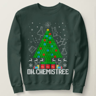Oh Chemistree kerstchemie wetenschap Periodic Trui