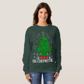 Oh Chemistree kerstchemie wetenschap Periodic Trui (Voorkant volledig)